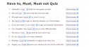 Modal verbs: Quiz | Recurso educativo 65986