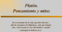 Platón. Pensamientos y mitos | Recurso educativo 66032