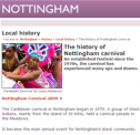 The history of Nottingham carnival | Recurso educativo 69846