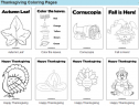 Thanksgiving colouring pages | Recurso educativo 70255