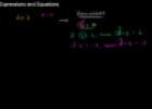 Video: Variables expressions and equations | Recurso educativo 71751