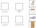 Colorear con los Bits de Lectura: Muebles | Recurso educativo 74002