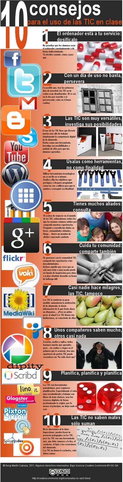 10 consejos para el uso de las TIC en clase - Congreso TIC | Recurso educativo 74956