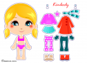 Recortables Kimberly | Recurso educativo 76227