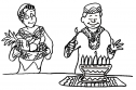 Kwanzaa colouring page | Recurso educativo 77027