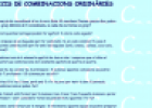 Exercicis de combinacions  ordinàries | Recurso educativo 78323