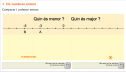 Els nombres enters: Comparar i ordenar enters | Recurso educativo 81998