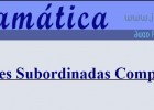 Las oraciones subordinadas comparativas | Recurso educativo 90006