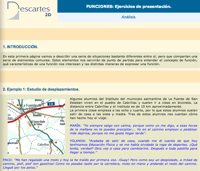 Funciones: Introducción. Ejercicios de presentación | Recurso educativo 92149