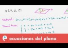 Ecuaciones del plano | Recurso educativo 109306