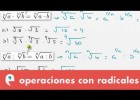 Radicales: multiplicación y división | Recurso educativo 109602