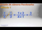 SEP MATE IS BII A2.4 Division de numeros fraccionarios | Recurso educativo 112878