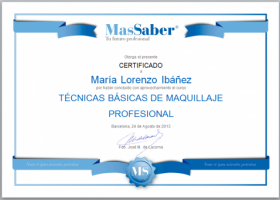 Curso de Técnicas básicas de maquillaje profesional | MasSaber | Recurso educativo 114005