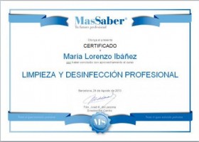 Curso de Limpieza y desinfección profesional | MasSaber | Recurso educativo 114137