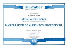 Curso de Manipulador de alimentos profesional | MasSaber | Recurso educativo 114174