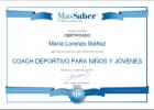 Curso de Coach deportivo para niños y jóvenes | MasSaber | Recurso educativo 115325