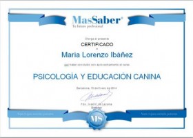 Curso de Psicología y educación canina | MasSaber | Recurso educativo 118790