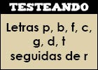 Letras p, b, f, c, g, d, t seguidas de r | Recurso educativo 352873