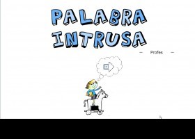 Busca la palabra intrusa | Recurso educativo 500177