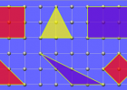 Figuras en el geoplano | Recurso educativo 675439