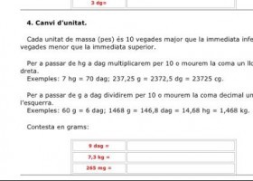 Mesures De Massa | Recurso educativo 686999