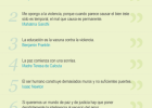 Las 7 mejores frases sobre la Paz y la No violencia | Recurso educativo 723483