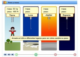 Peso y masa | Recurso educativo 723689