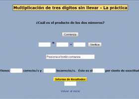 Multiplicar números de un dígito por números de tres dígitos | Recurso educativo 725298