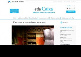 Esclau a la societat romana | Recurso educativo 726825