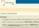 Rectas y tipos de rectas | Recurso educativo 727356