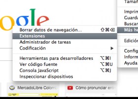 3.Se expanden más opciones, Clic en Extensiones | Recurso educativo 732170