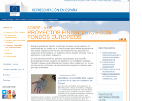 Projectes finançats amb fons europeus | Recurso educativo 732267