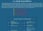 La tilde diacrítica | Recurso educativo 730921