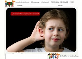 Educación Emocional. Preguntas Esenciales. | Recurso educativo 735714