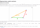 Suma de vectors | Recurso educativo 737654