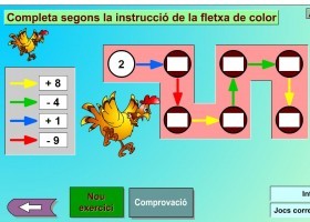 Sumes i restes de nombres enters | Recurso educativo 737895