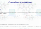 Reactivo limitante y rendimiento | Recurso educativo 738105