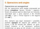 Operacions en sexagesimal | Recurso educativo 738839