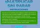 24 actividades con tablas de multiplicar para estudiantes - Instituto de | Recurso educativo 739010