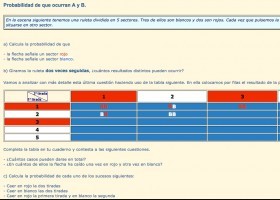 Probabilidad de A y B | Recurso educativo 740932