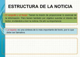 LA NOTICIAy sus partes | Recurso educativo 744514