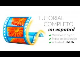 Movie Maker Tutorial Completo 2016 ESPAÑOL | Recurso educativo 745966