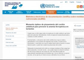 Prevención de la anemia ferropénica en lactantes | Recurso educativo 747145