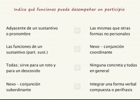 Uso y construcciones del participio | Recurso educativo 747391