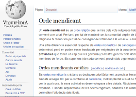 Orde mendicant | Recurso educativo 749840