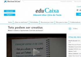 Tots podem ser creatius | Recurso educativo 751800