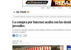 A compra por Internet acaba coas tendas de marcas xuvenís | Recurso educativo 753512