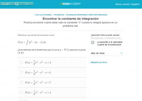 Integrales indefinidas | Recurso educativo 754335