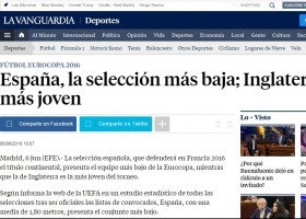 Estadística sobre els jugadors de l'Eurocopa 2016 | Recurso educativo 759248