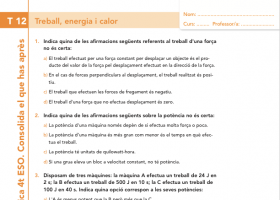 Treball, energia i calor | Recurso educativo 744552